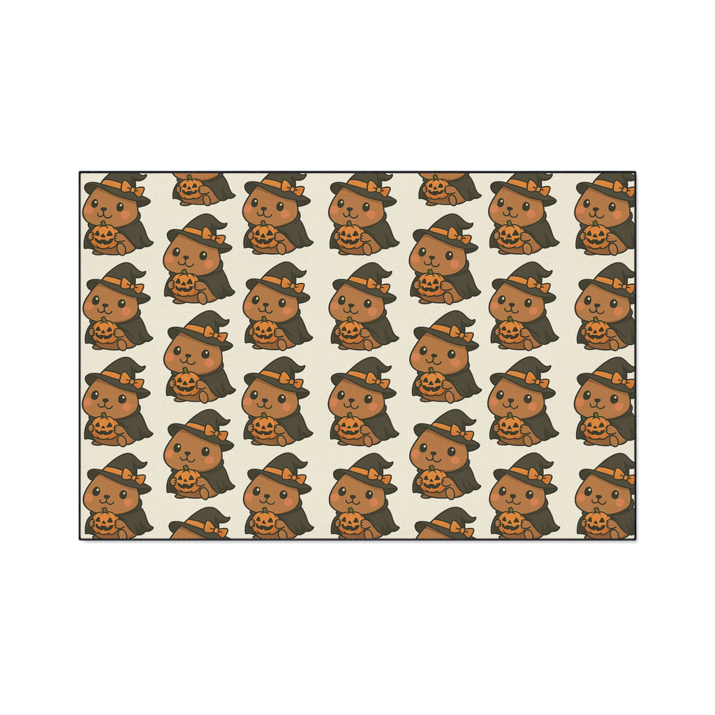 Capybara Halloween Heavy Duty Floor Mat