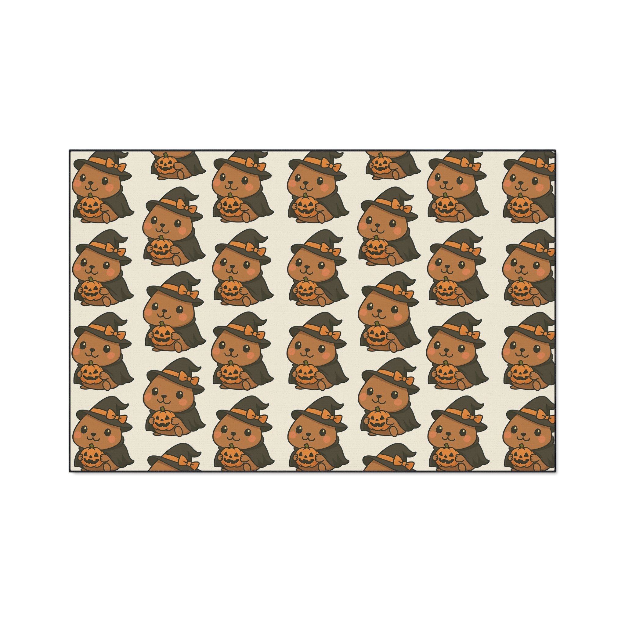 Capybara Halloween Heavy Duty Floor Mat