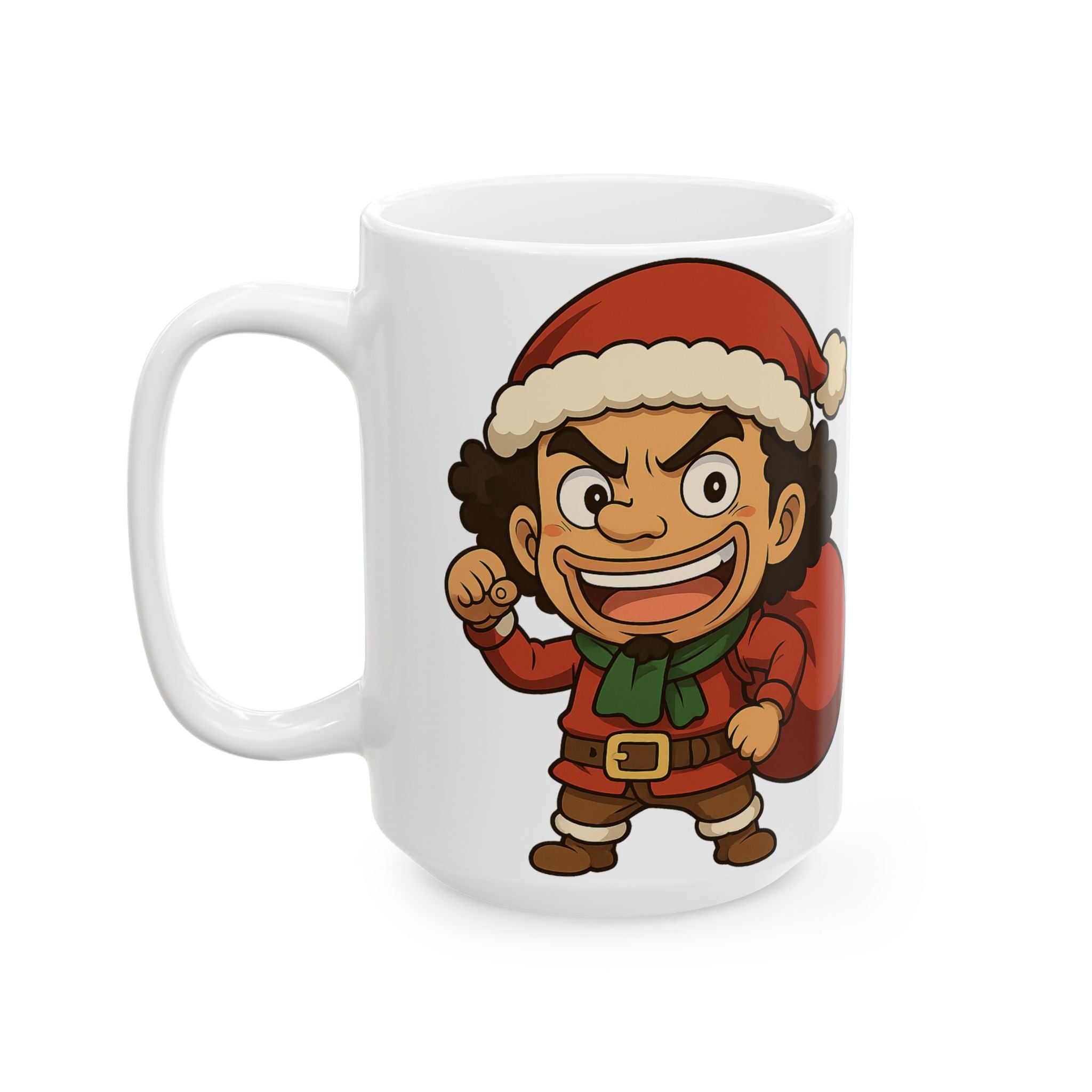 Christmas Usopp Anime Ceramic Mug, (11oz, 15oz)