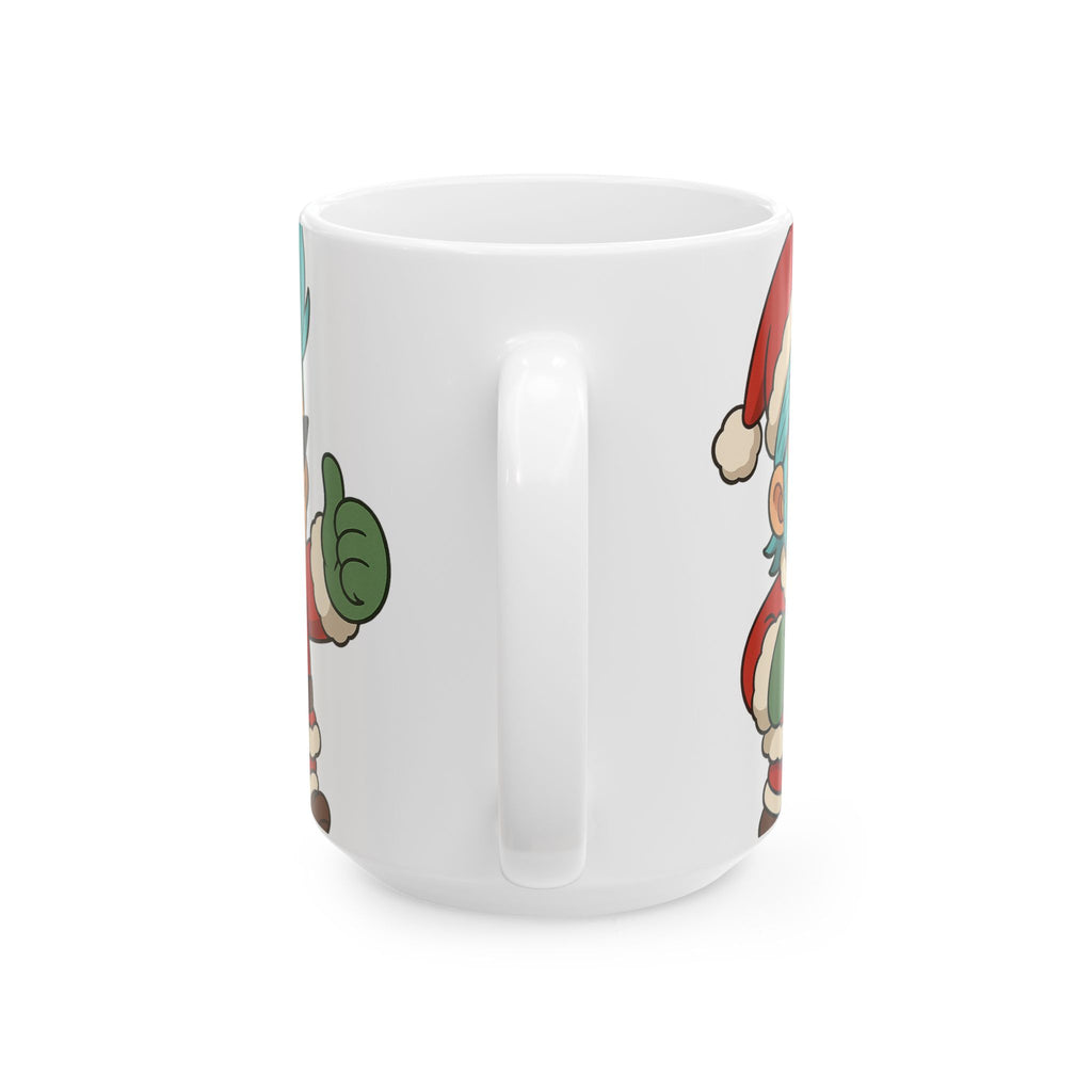 Christmas Franky Anime Ceramic Mug, (11oz, 15oz)