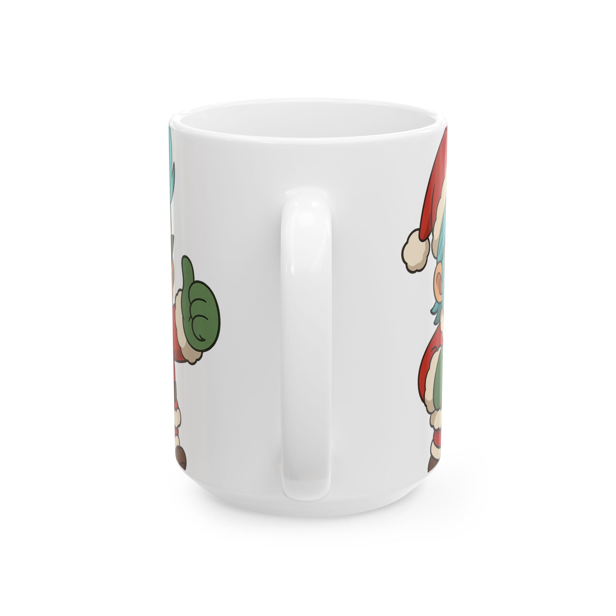 Christmas Franky Anime Ceramic Mug, (11oz, 15oz)