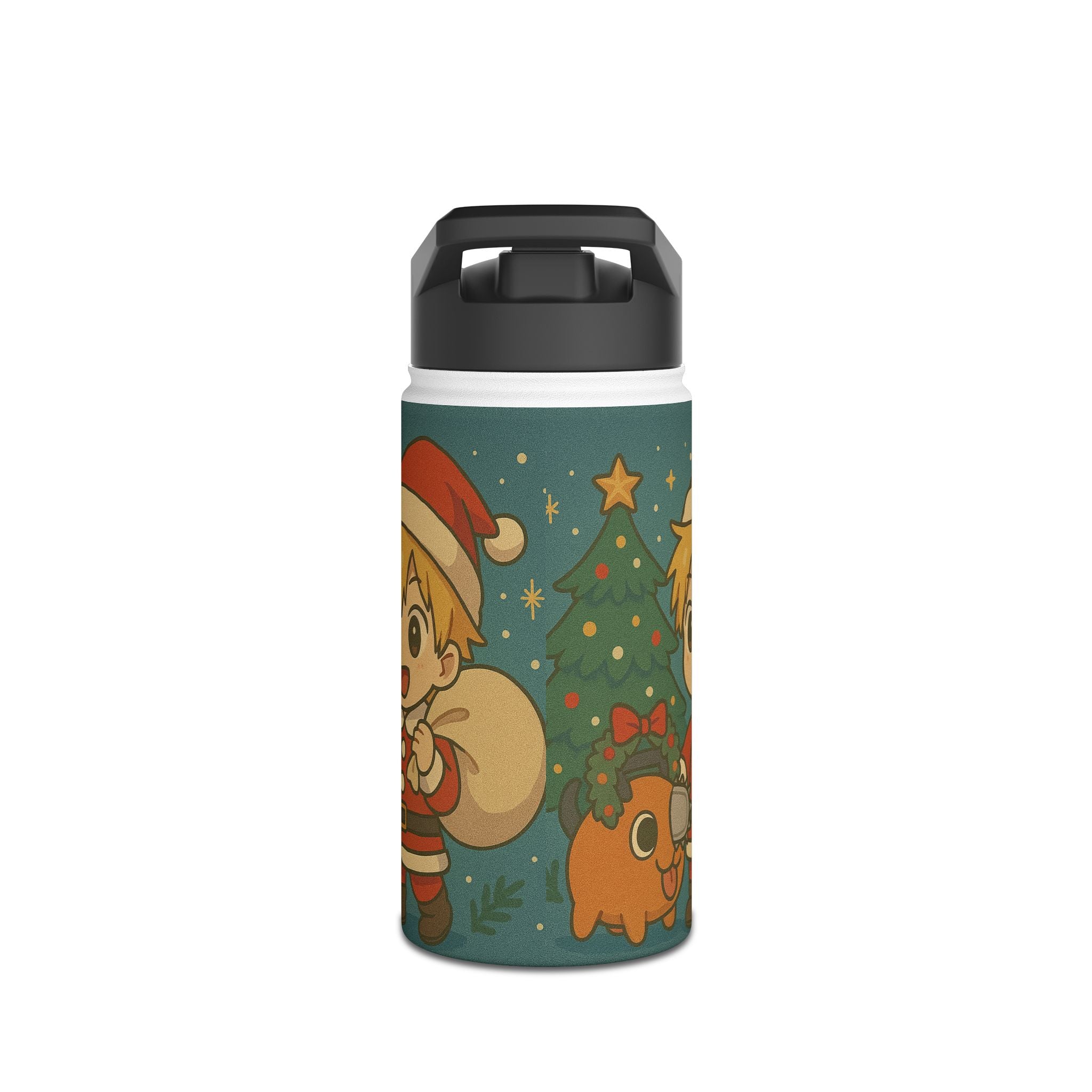 Anime Stainless Steel Water Bottle, Standard Lid