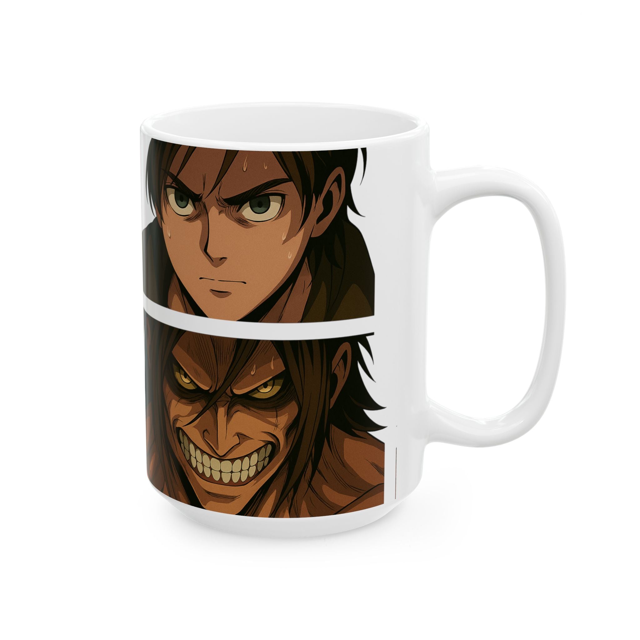 Attack on titan Anime Ceramic Mug, (11oz, 15oz)