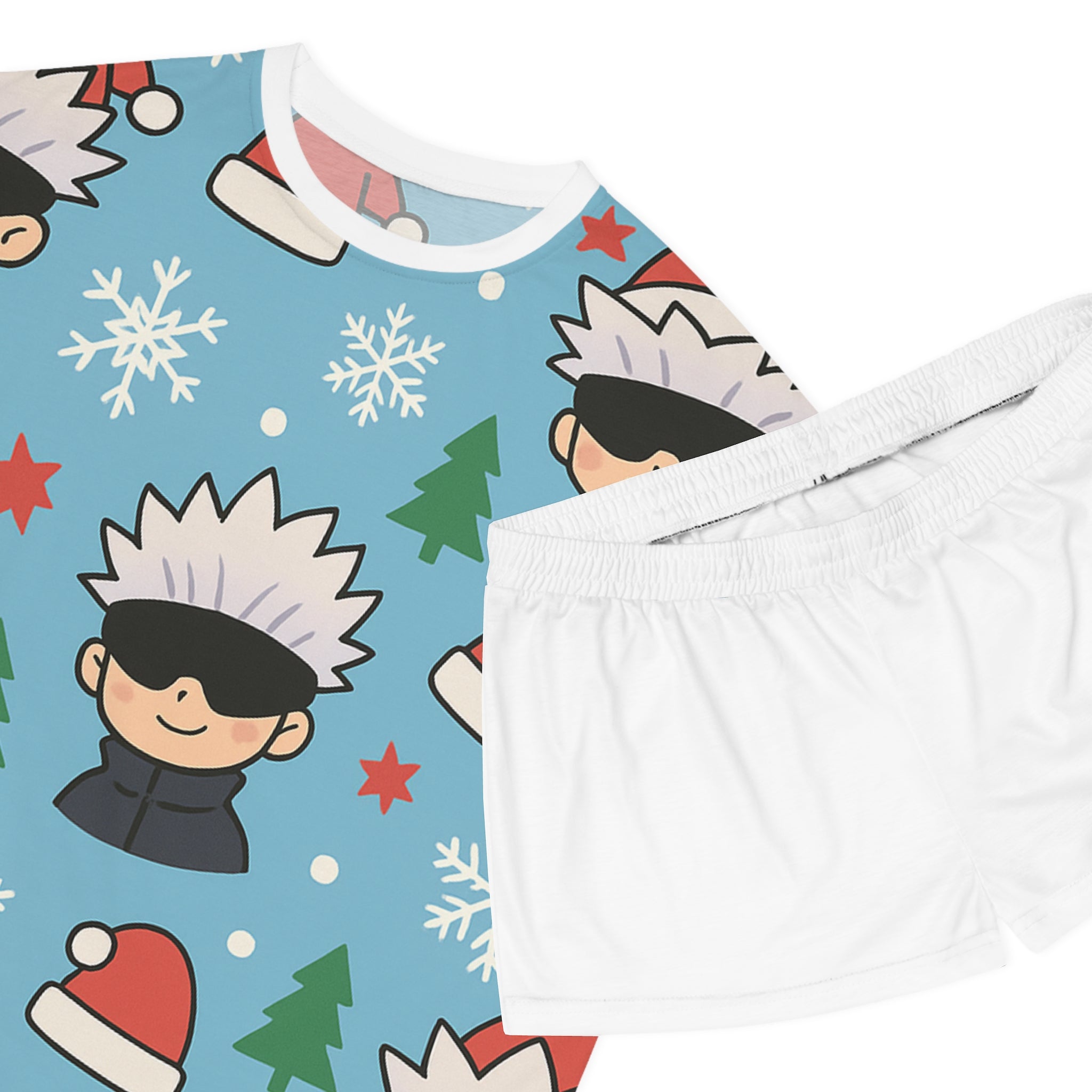 Gojo Christmas Women's Short Pajama Set