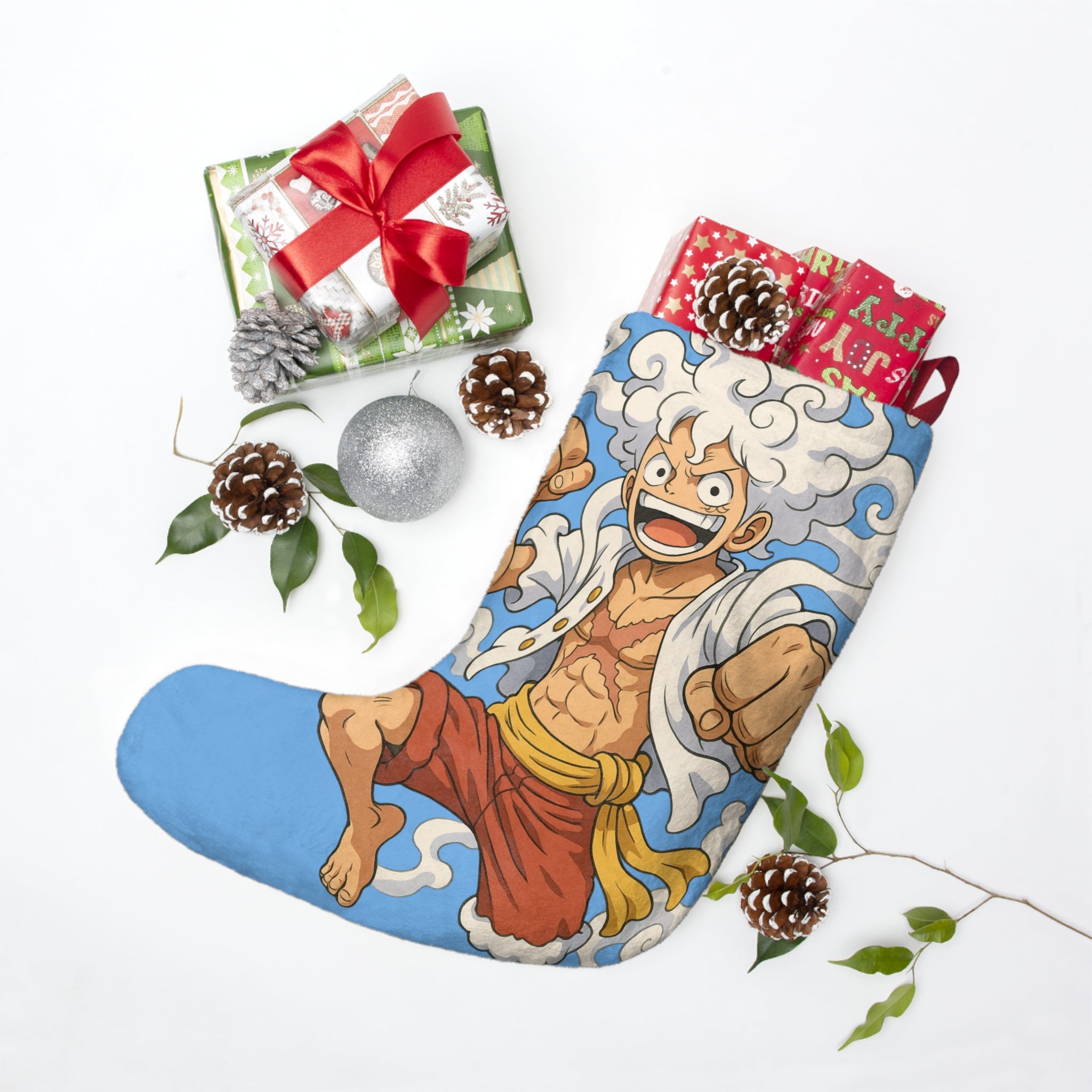 Luffy Gear 5 Christmas Stockings