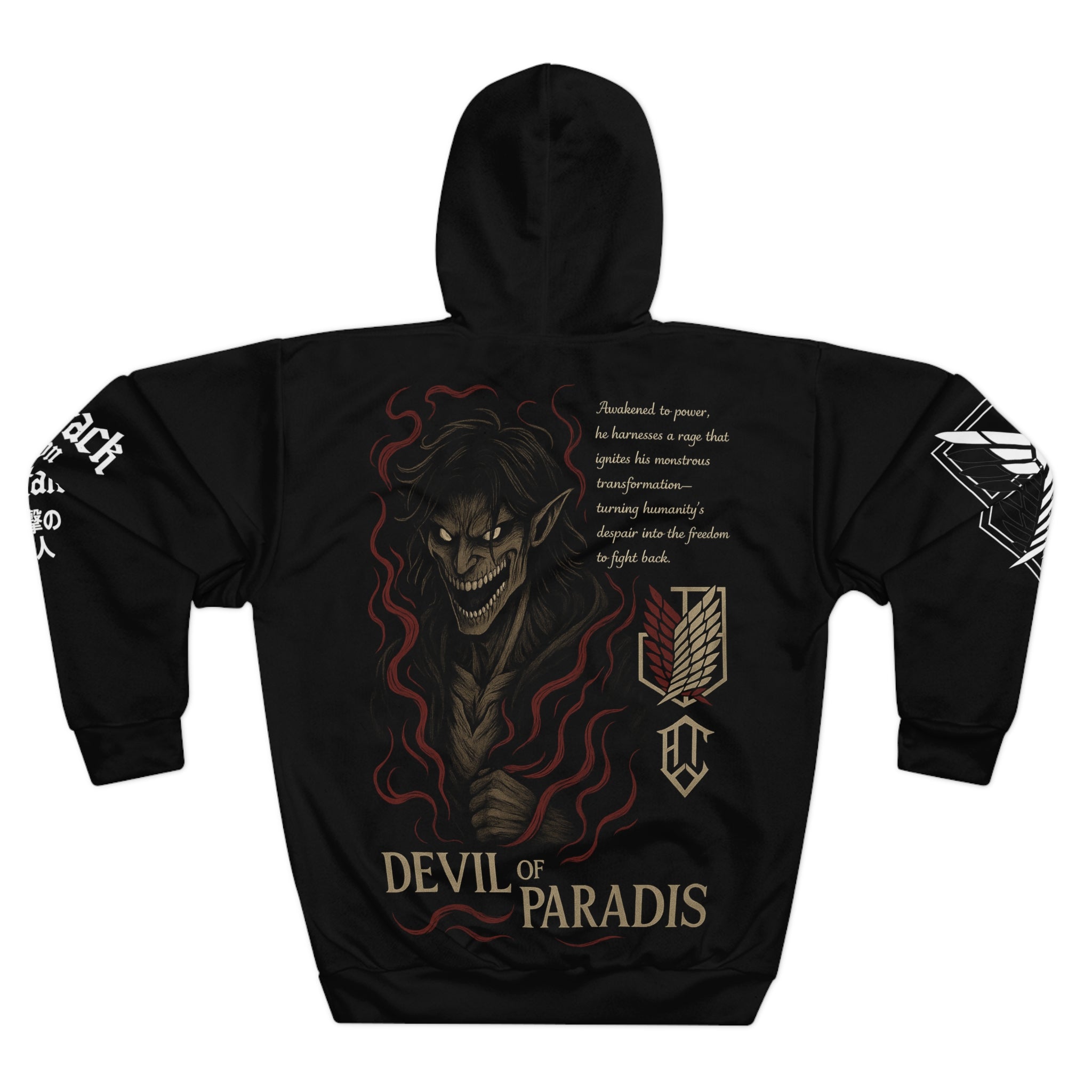 Attack on Titan Unisex Pullover Hoodie