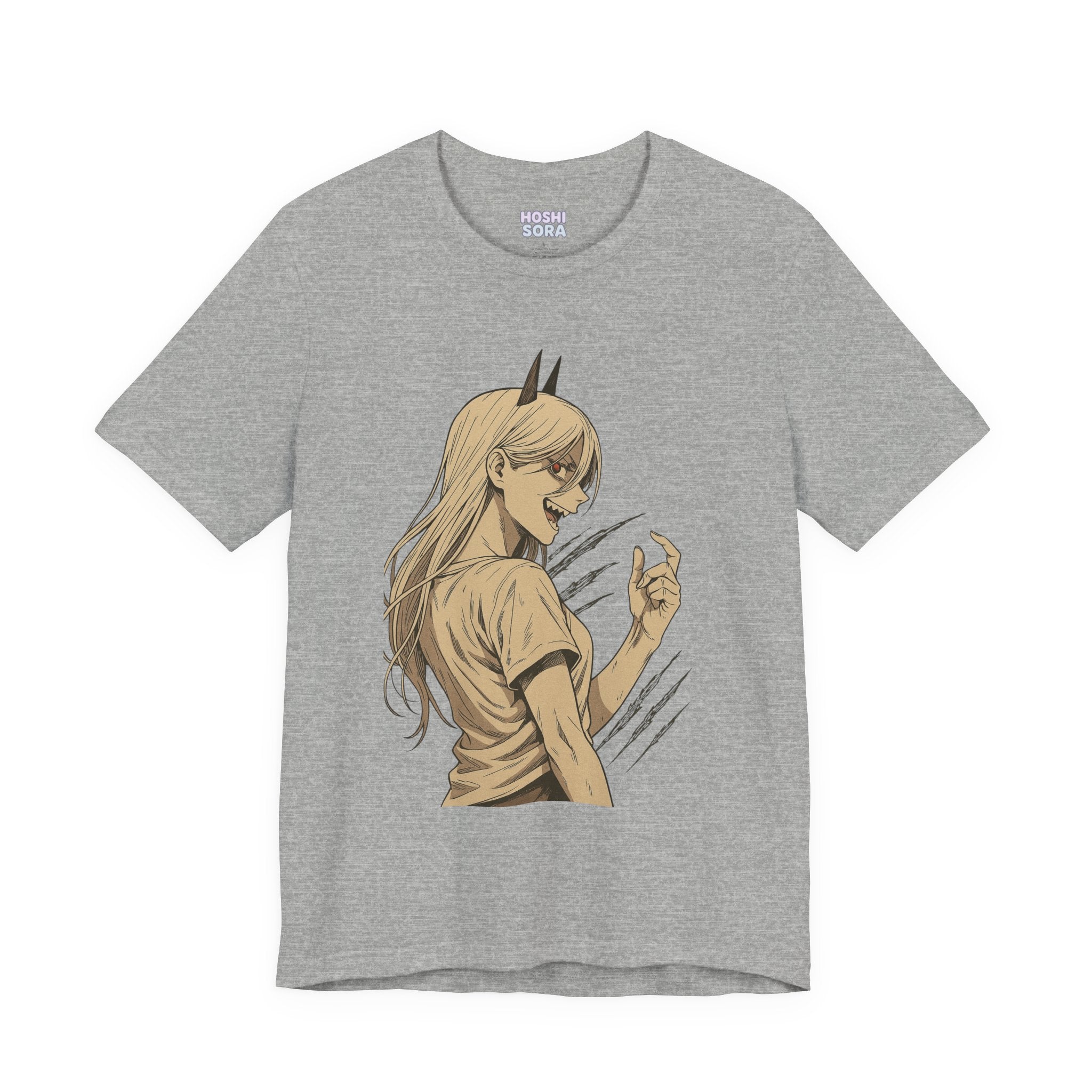 Power Chainsaw Man  Unisex Jersey Short Sleeve Tee