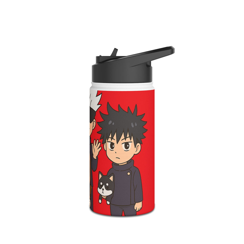 Jujutsu Kaisen Anime Stainless Steel Water Bottle, Standard Lid ( Solo Leveling)