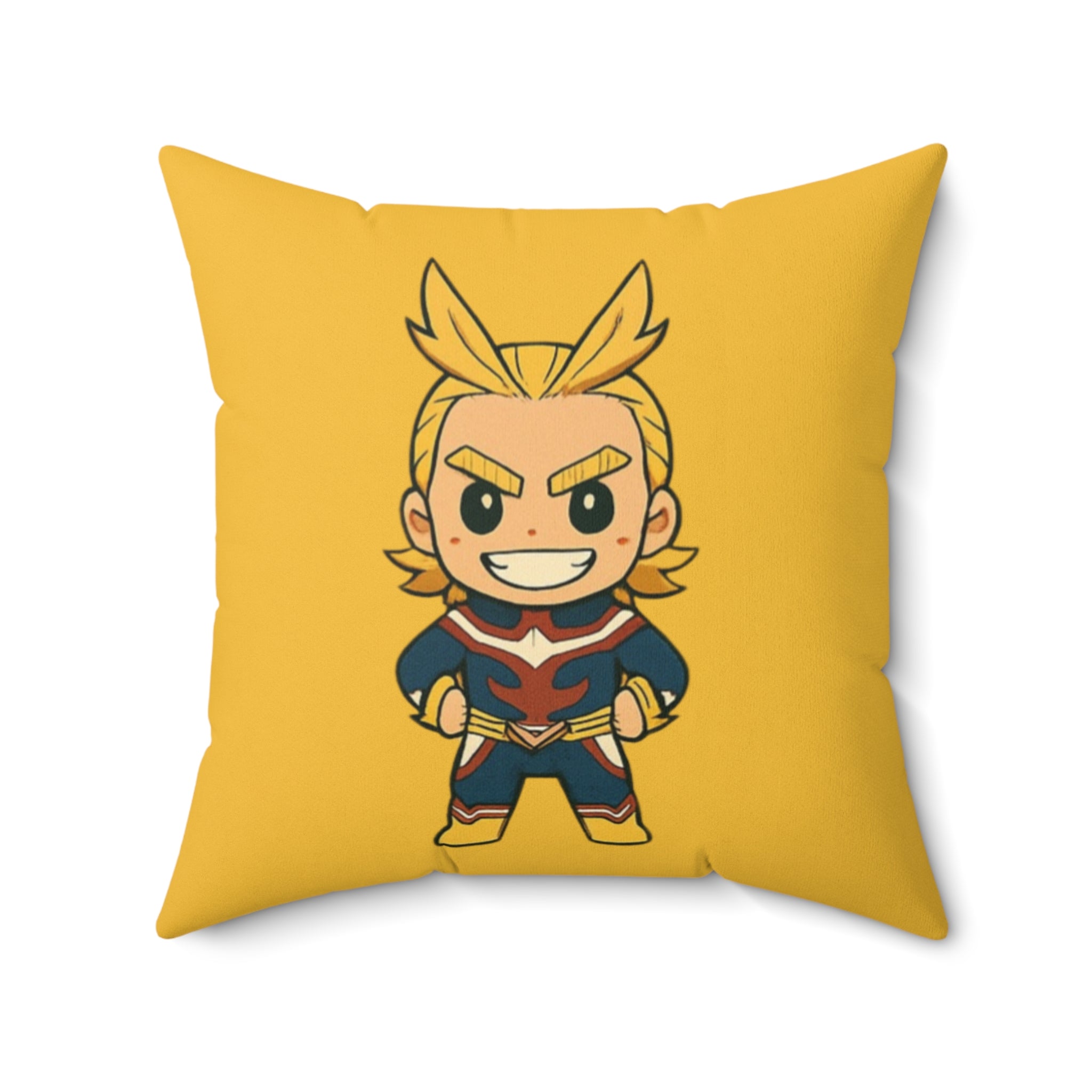 All Might Spun Polyester Square Pillow