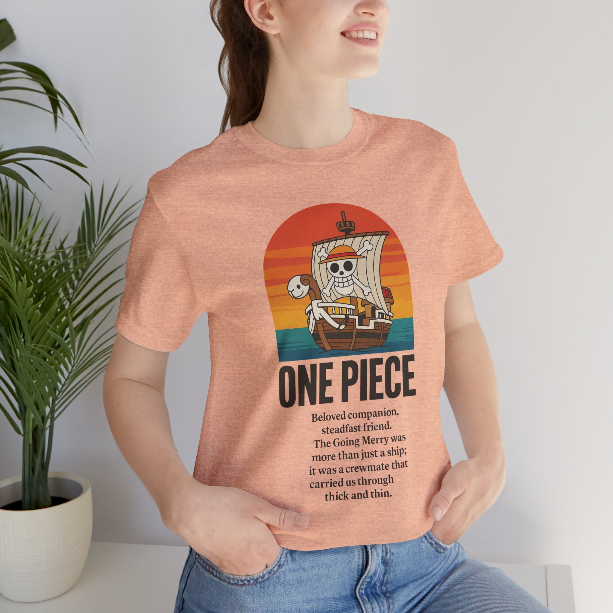 One Piece Unisex Jersey Short Sleeve Tee