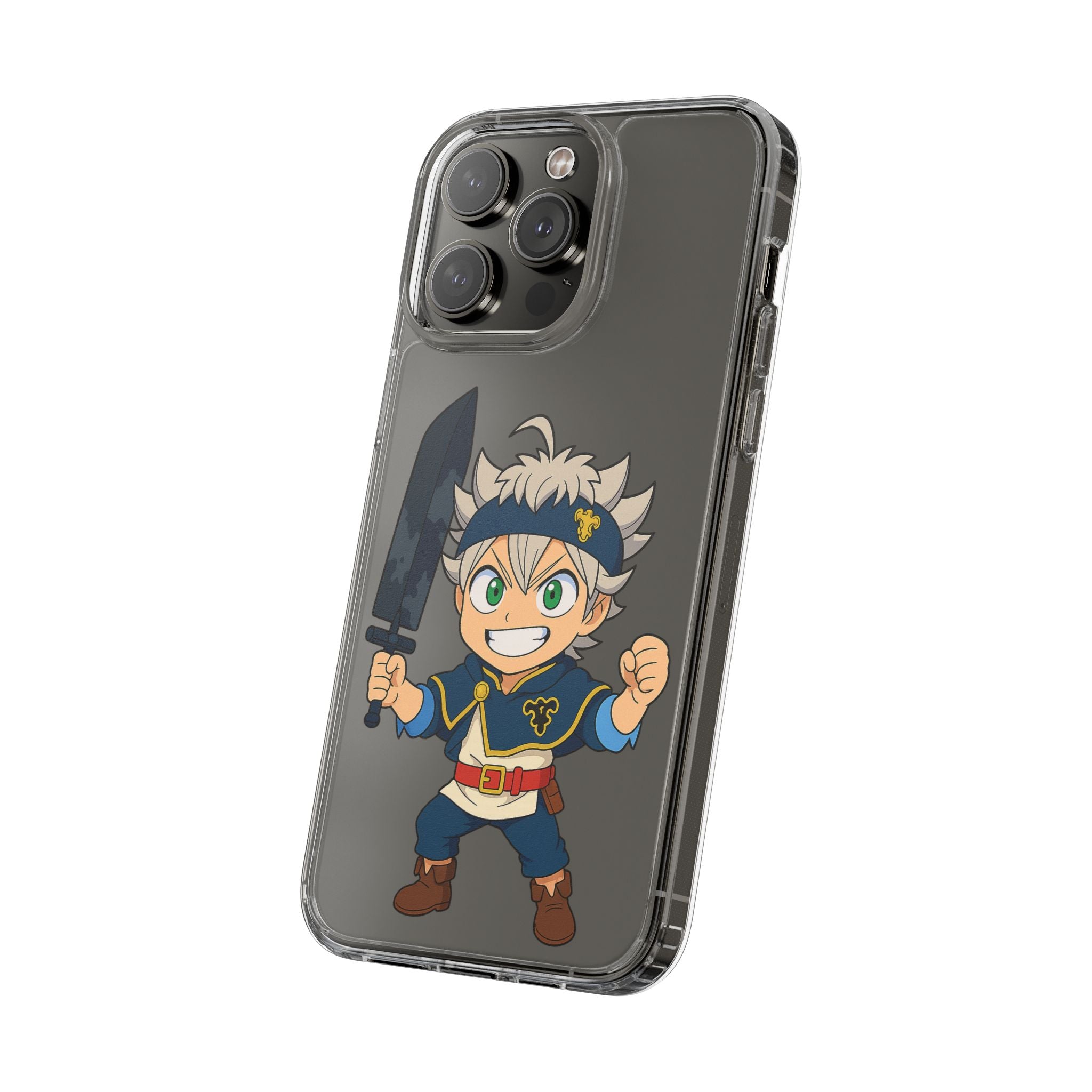 Black clover Clear Case