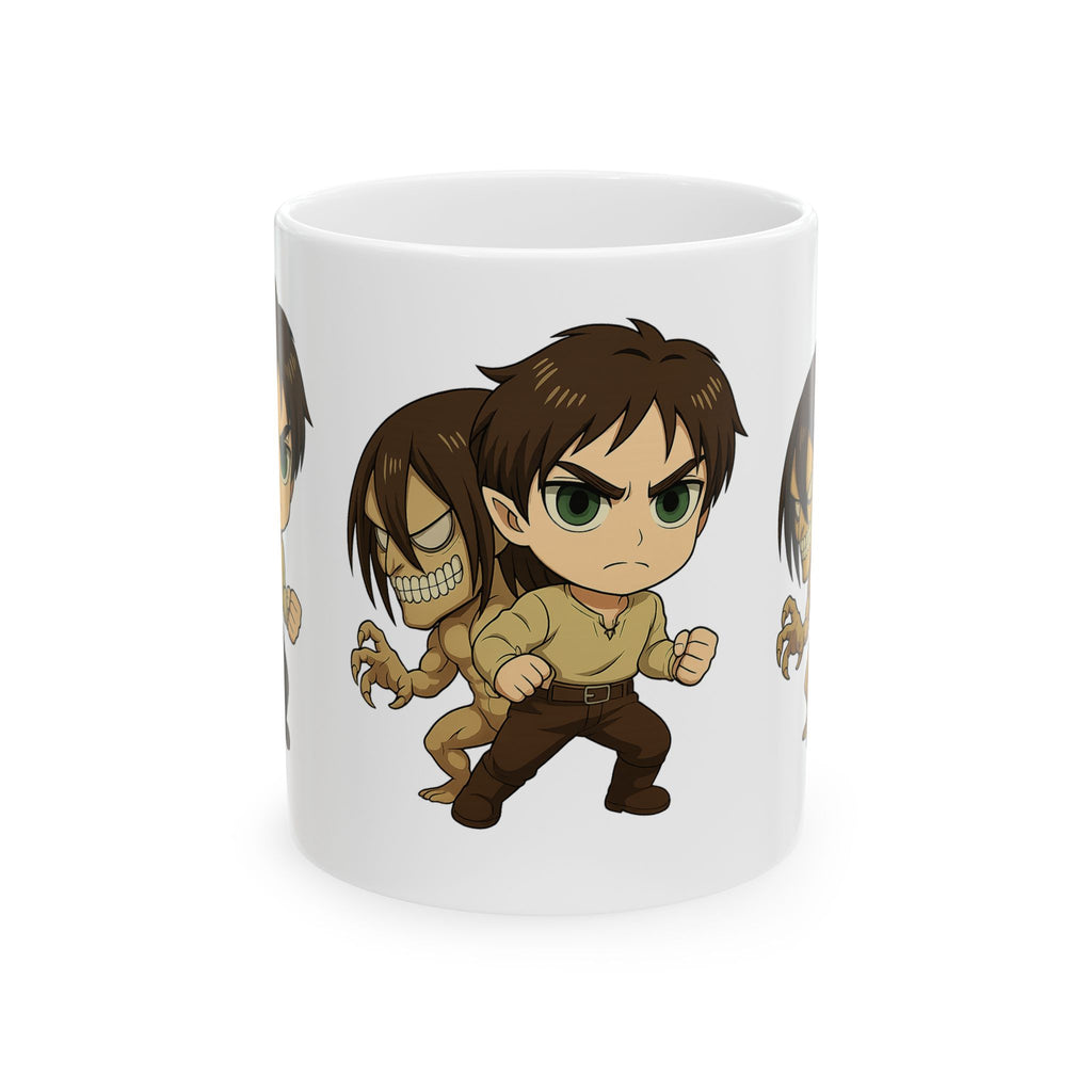 Attack on titan Anime Ceramic Mug, (11oz, 15oz)