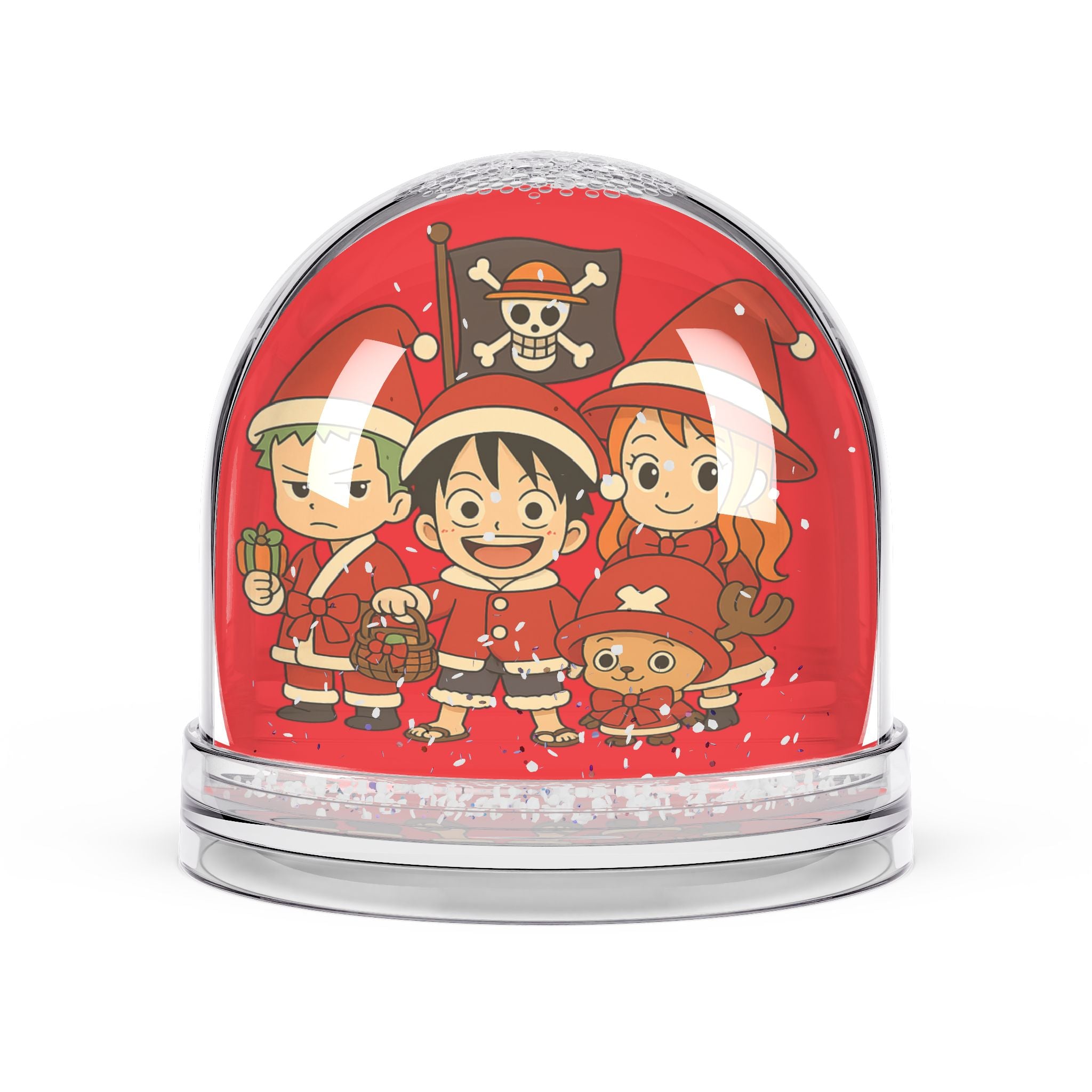 One Piece Christmas  Snow Globe