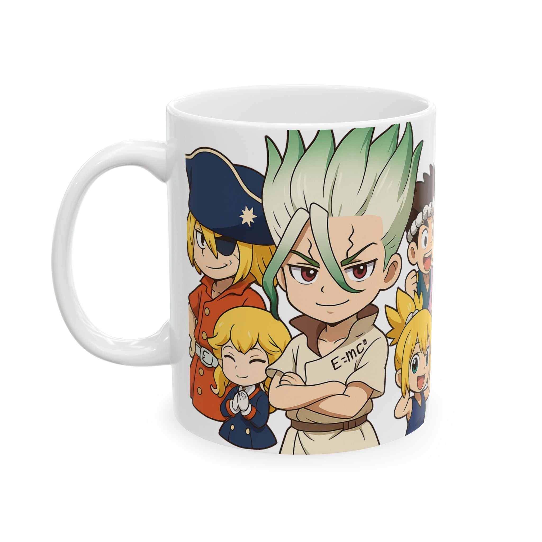 Dr Stone Anime Ceramic Mug, (11oz, 15oz)