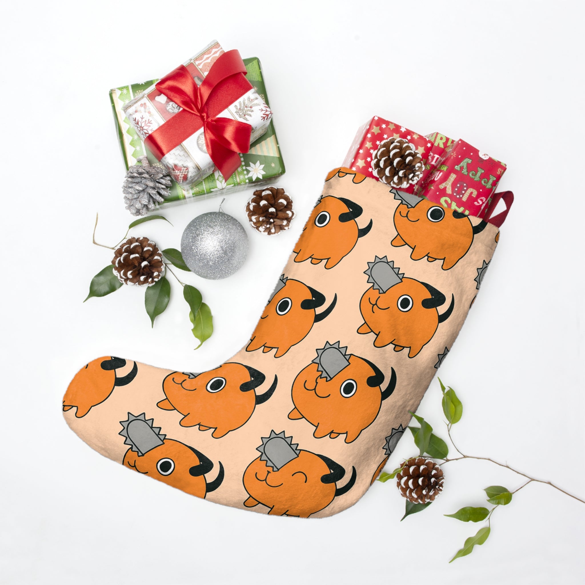 Chainsaw man Christmas Stockings