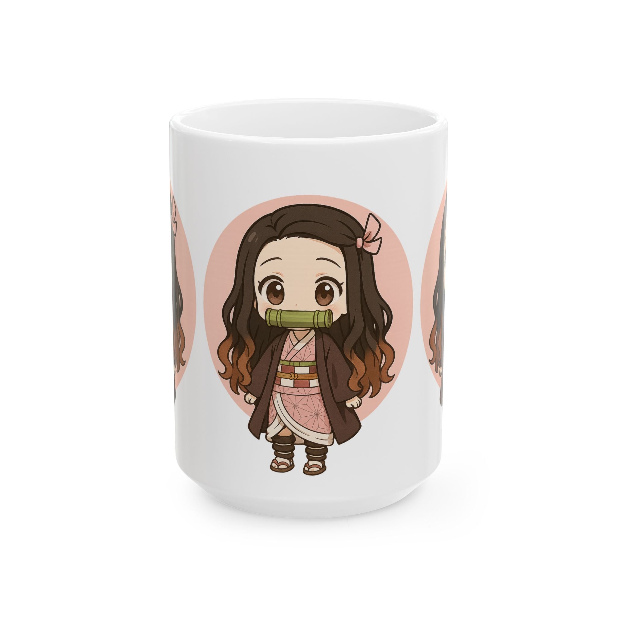 Demon Slayer Ceramic Mug, (11oz, 15oz)