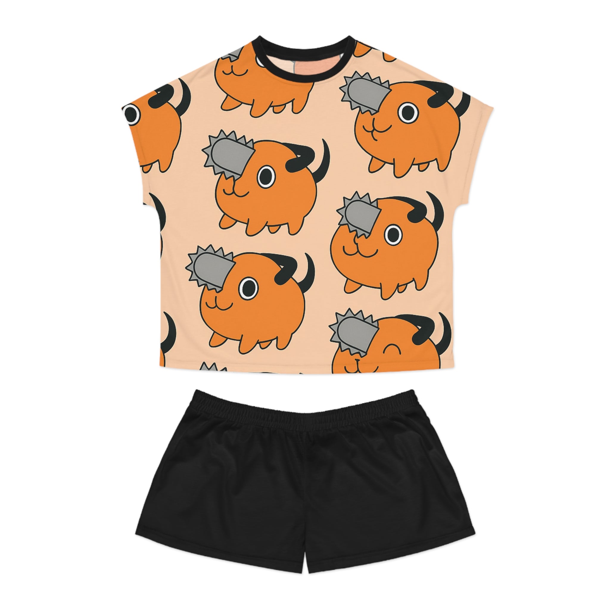 Chainsaw Man Women's Short Pajama Set