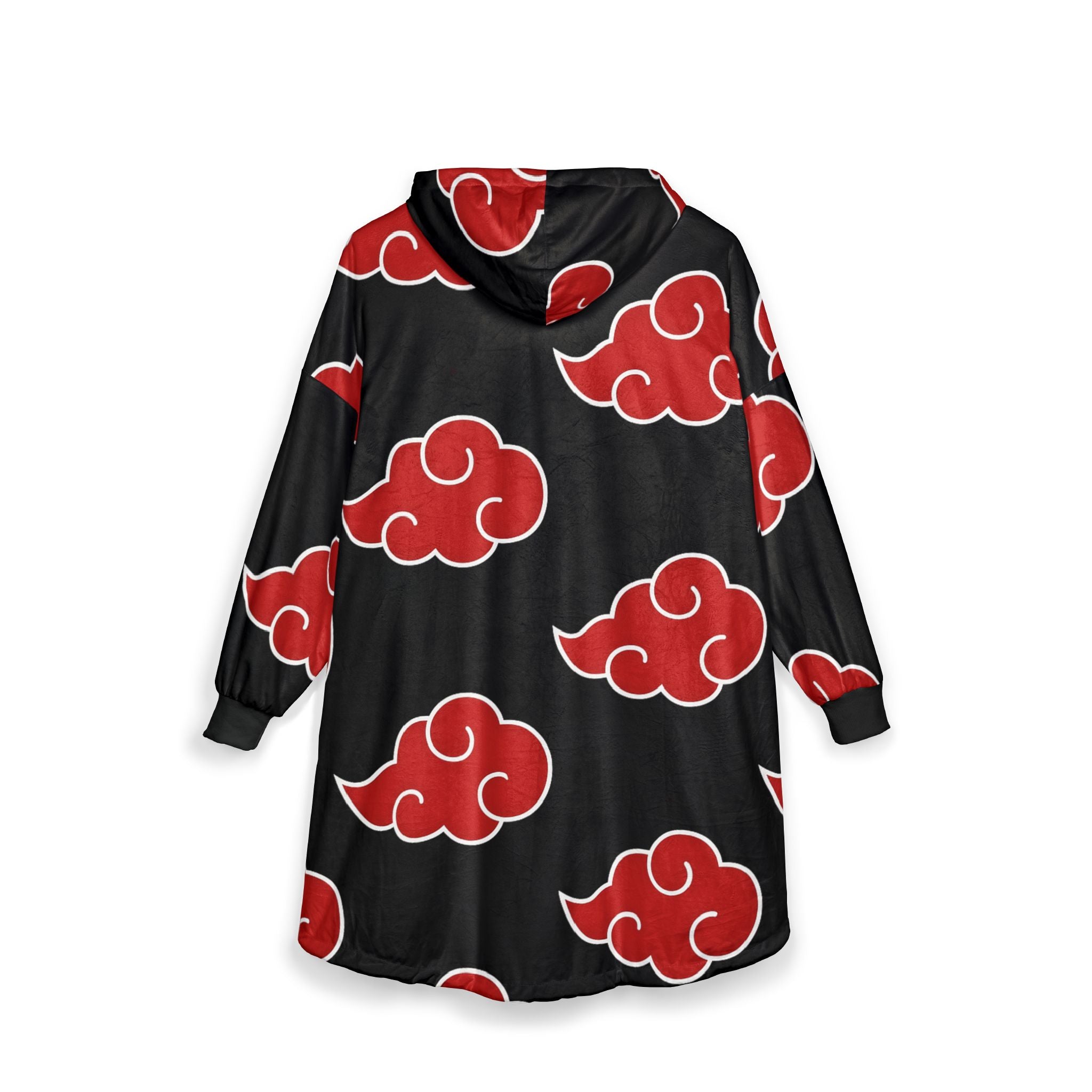 Naruto Hooded Blanket, Japanese Style Wearable Blanket
