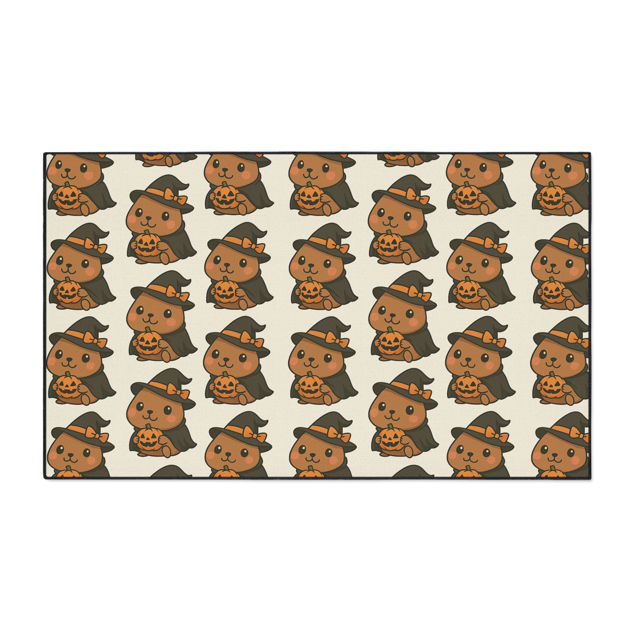 Capybara Halloween Heavy Duty Floor Mat
