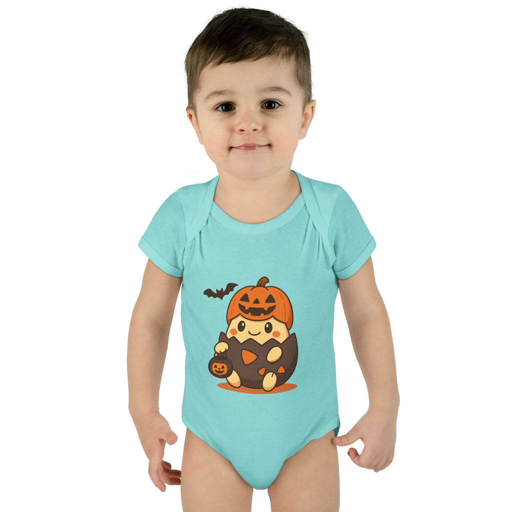Halloween Anime Infant Baby Rib Bodysuit