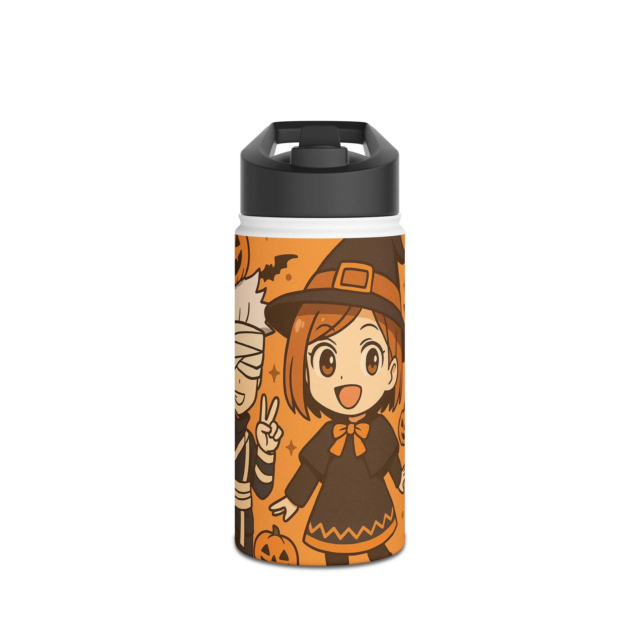 Jujutsu kaisen Anime Stainless Steel Water Bottle, Standard Lid
