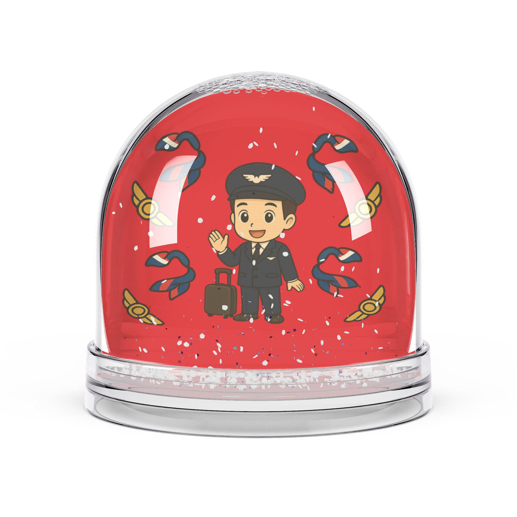 Flight Crew Snow Globe