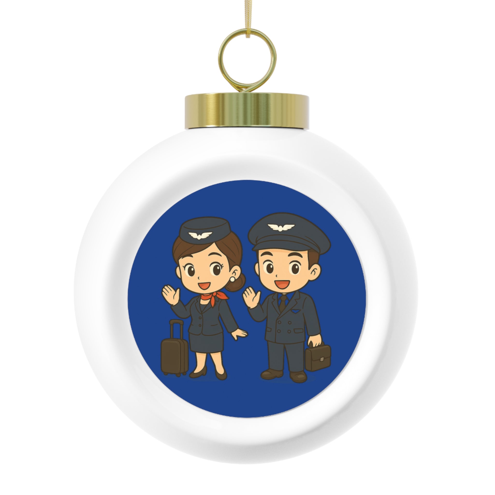 Flight  Crew Ball Ornament