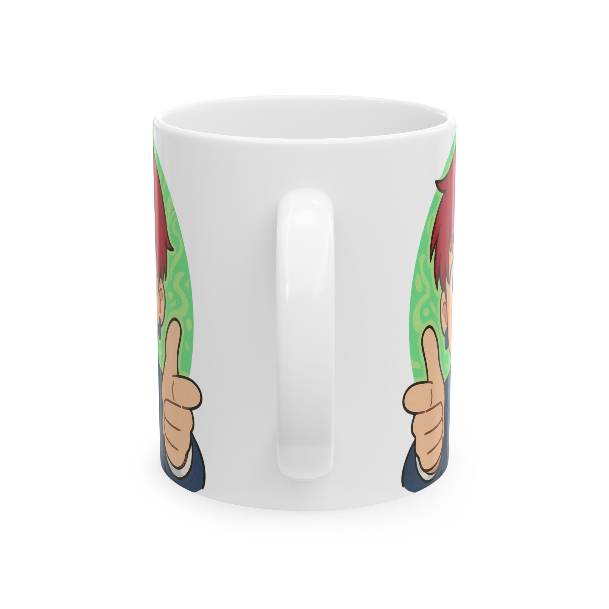 Dandadan Anime Ceramic Mug, (11oz, 15oz)