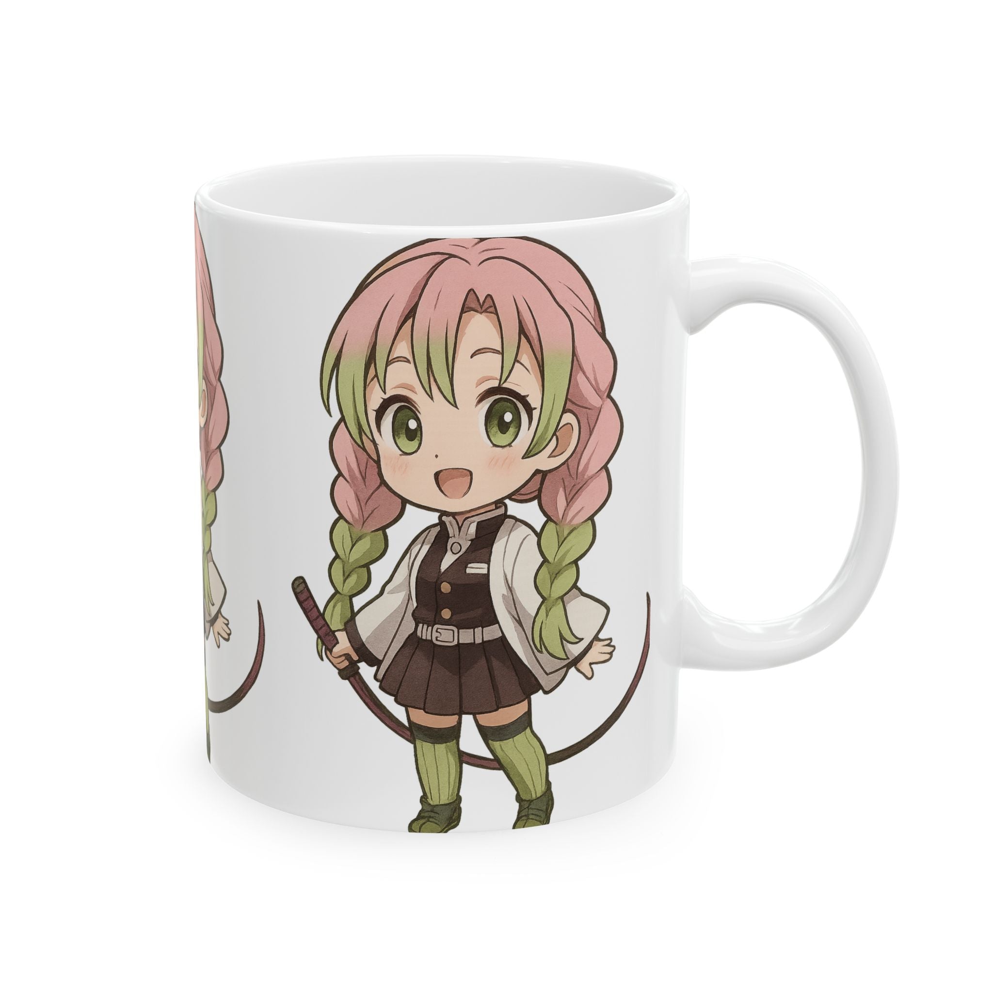 Demon Slayer Ceramic Mug, (11oz, 15oz)