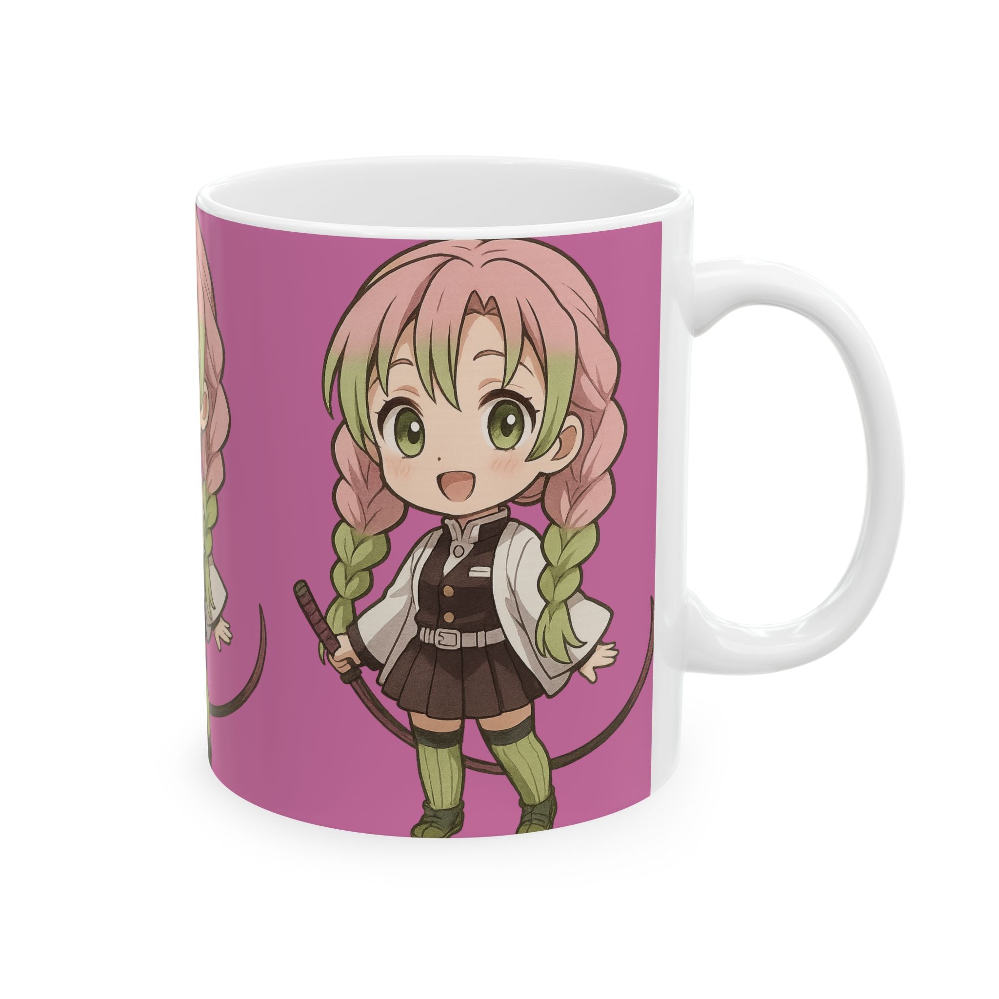 Demon Slayer Ceramic Mug, (11oz, 15oz)