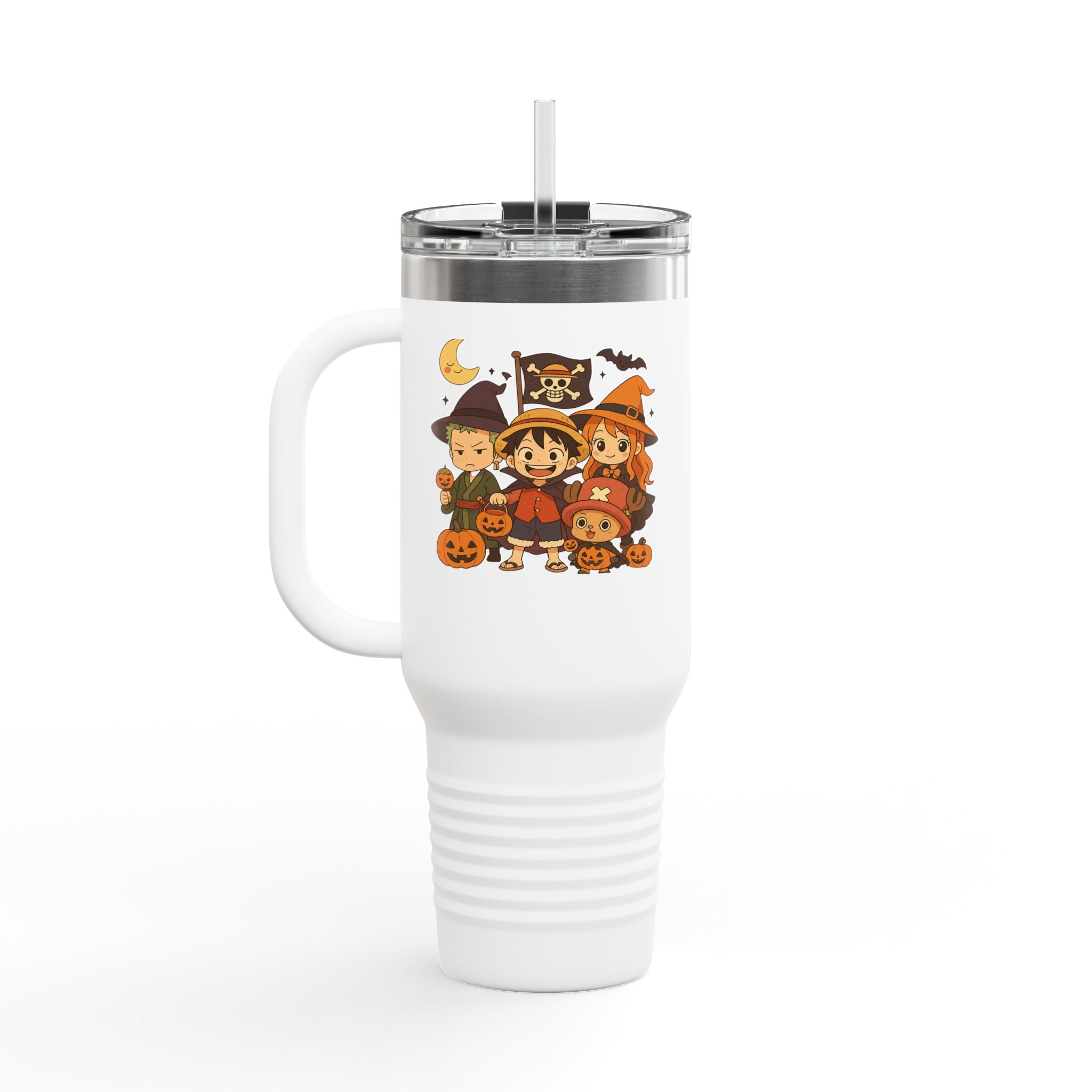 Anime one Piece Halloween Insulated Travel Mug, 40oz