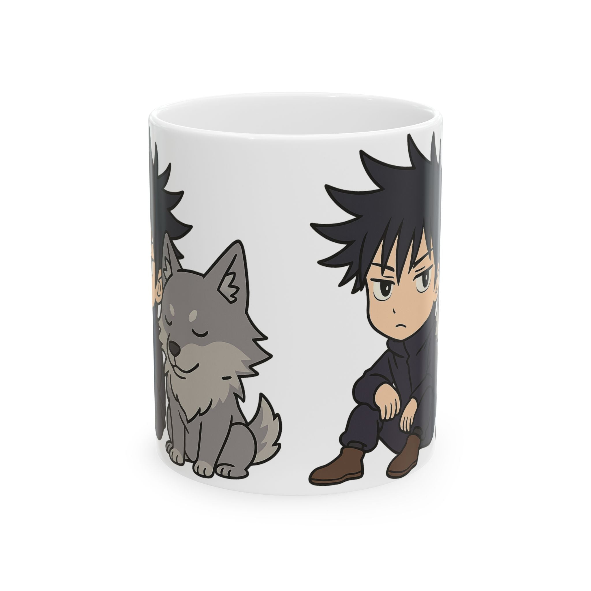 Megumi Anime Ceramic Mug, (11oz, 15oz)