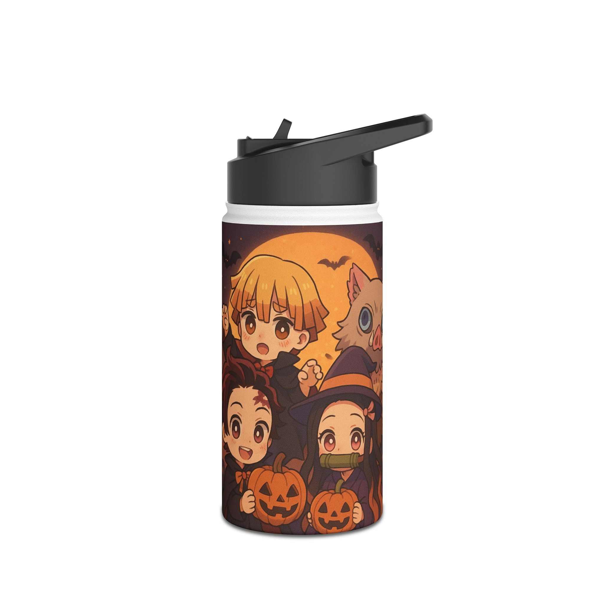 Anime Stainless Steel Water Bottle, Standard Lid