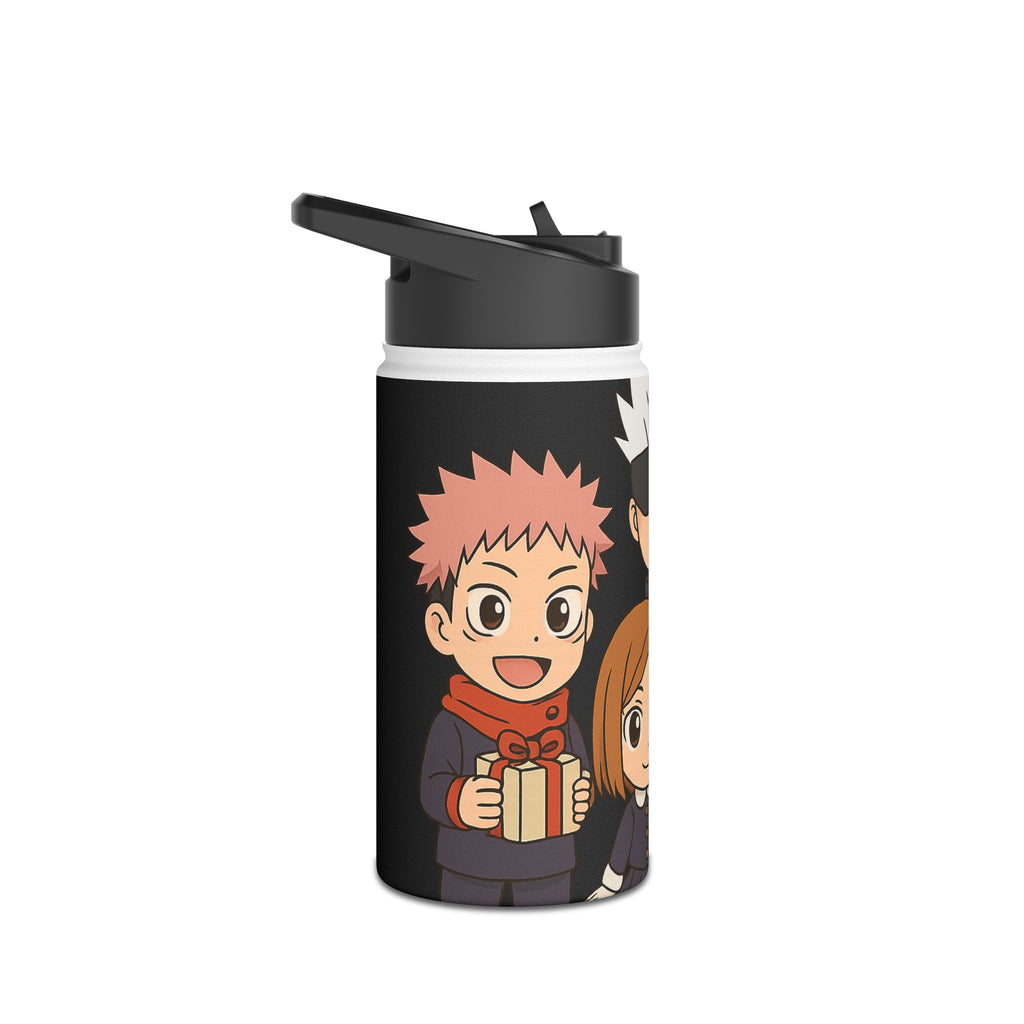 Jujutsu Kaisen Anime Stainless Steel Water Bottle, Standard Lid ( Solo Leveling)