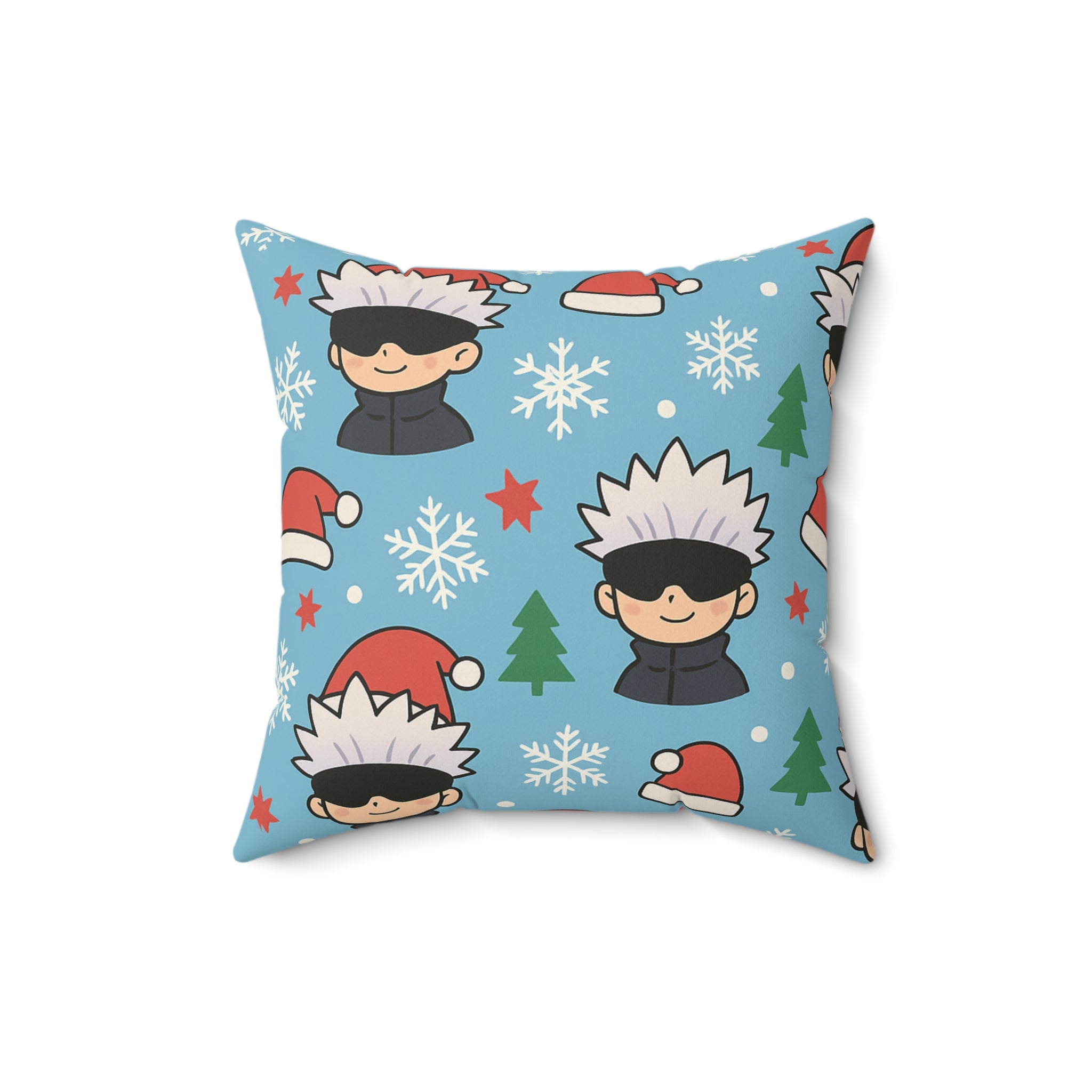 Gojo Christmas Spun Polyester Square Pillow