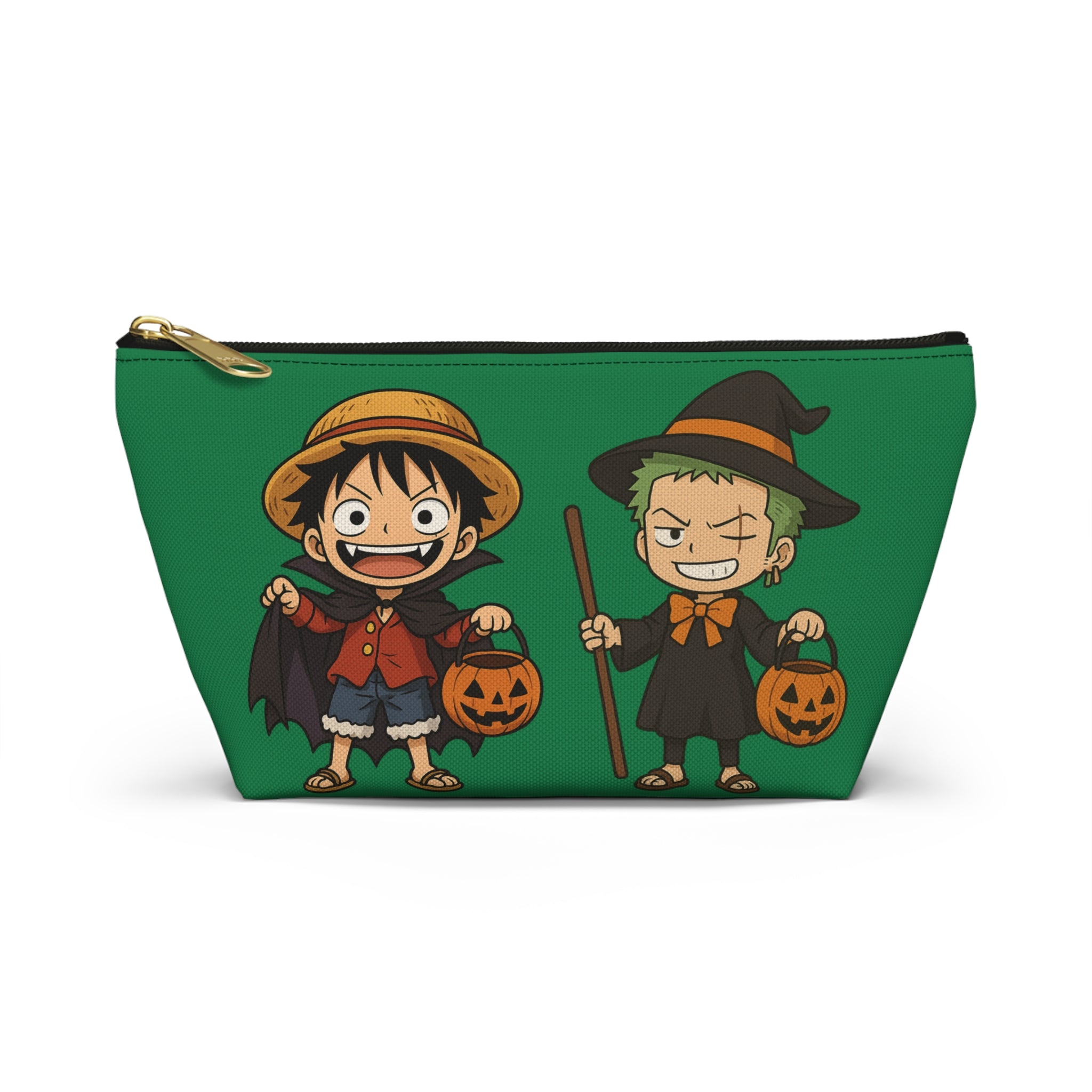 Luffy and Zoro Accessory Pouch w T-bottom