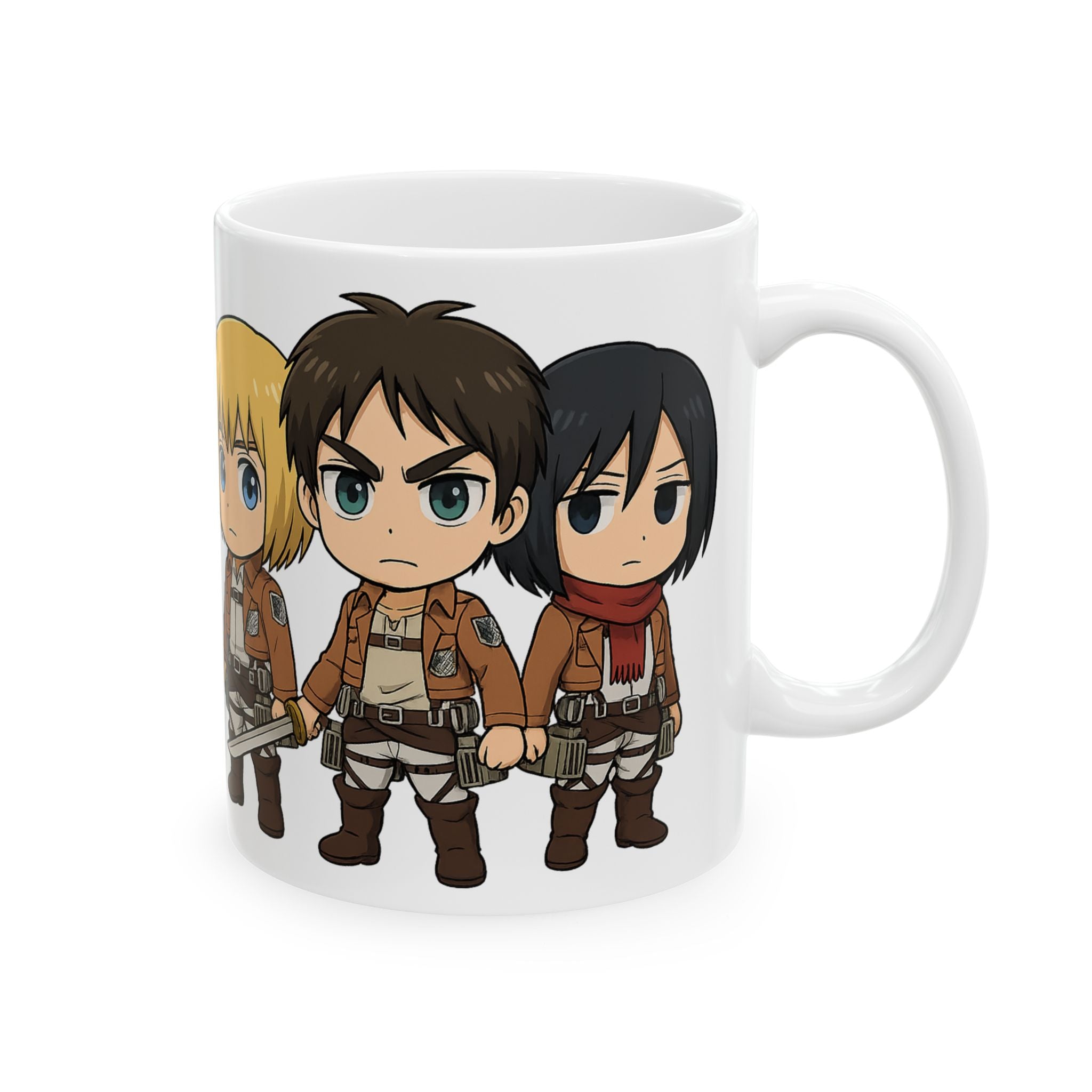 Attack on titan Anime Ceramic Mug, (11oz, 15oz)