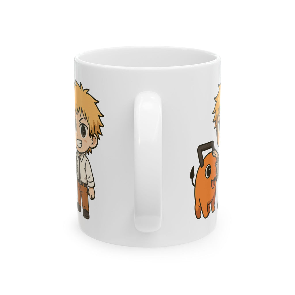 Chainsaw Man Anime  Ceramic Mug, (11oz, 15oz)