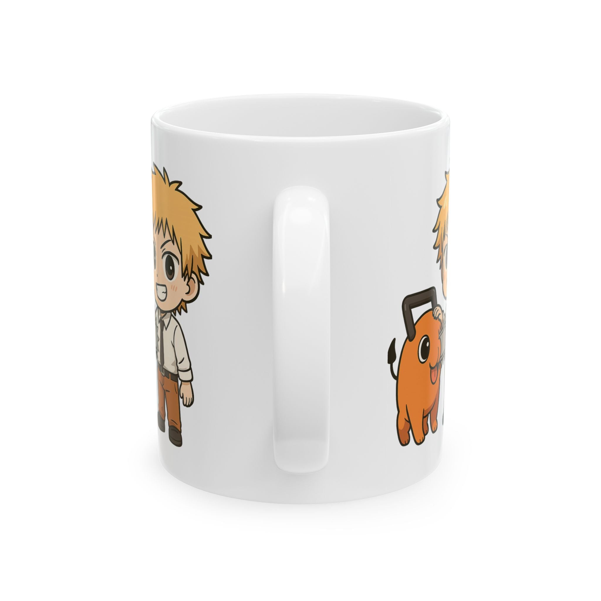 Chainsaw Man Anime  Ceramic Mug, (11oz, 15oz)