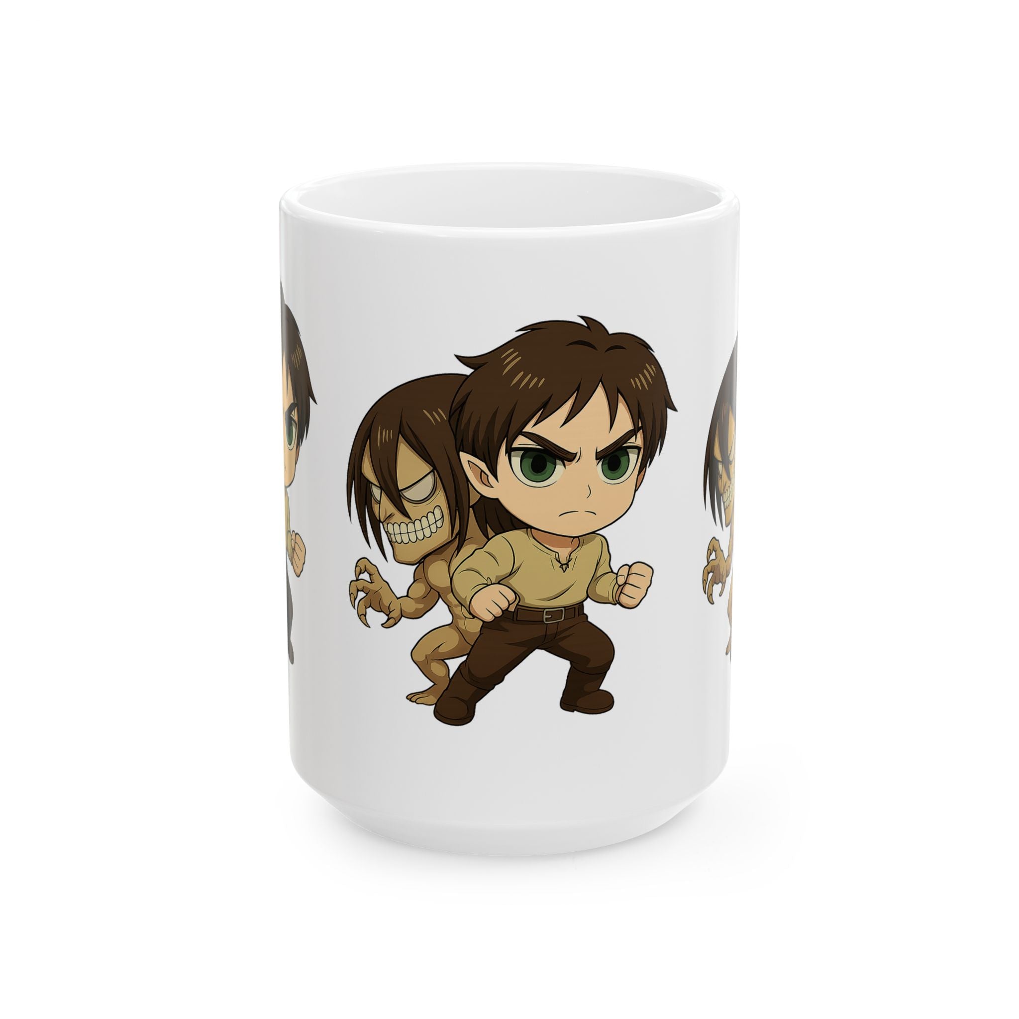 Attack on titan Anime Ceramic Mug, (11oz, 15oz)
