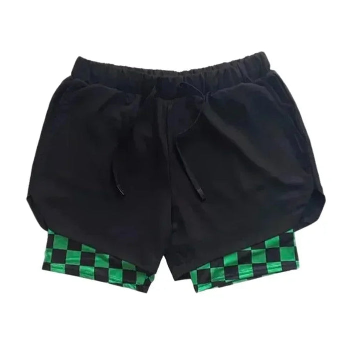 Tanjiro Quick Dry Double Shorts