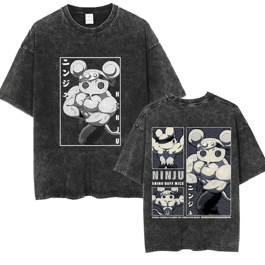 Ninja Mouse Oversized T-shirt
